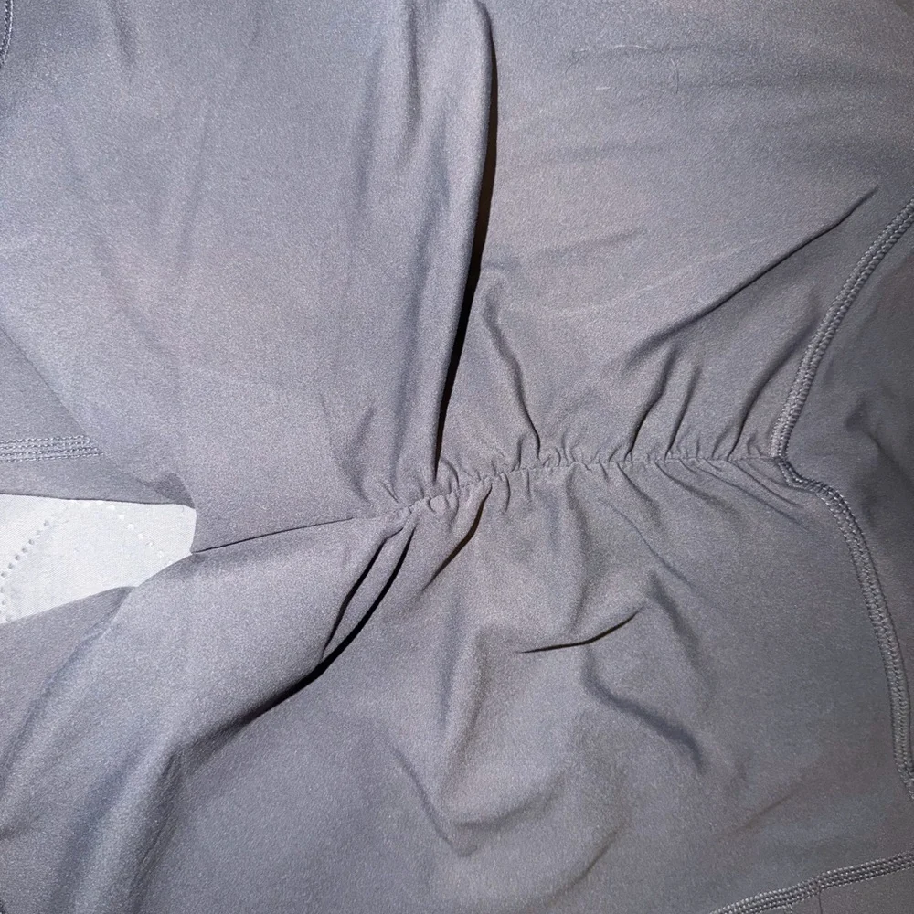 Halara Women’s Gray Active Shorts - Stretch Performance - Picture 3 of 5
